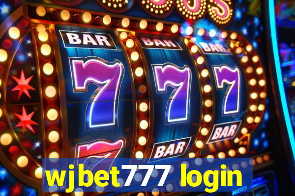 wjbet777 login